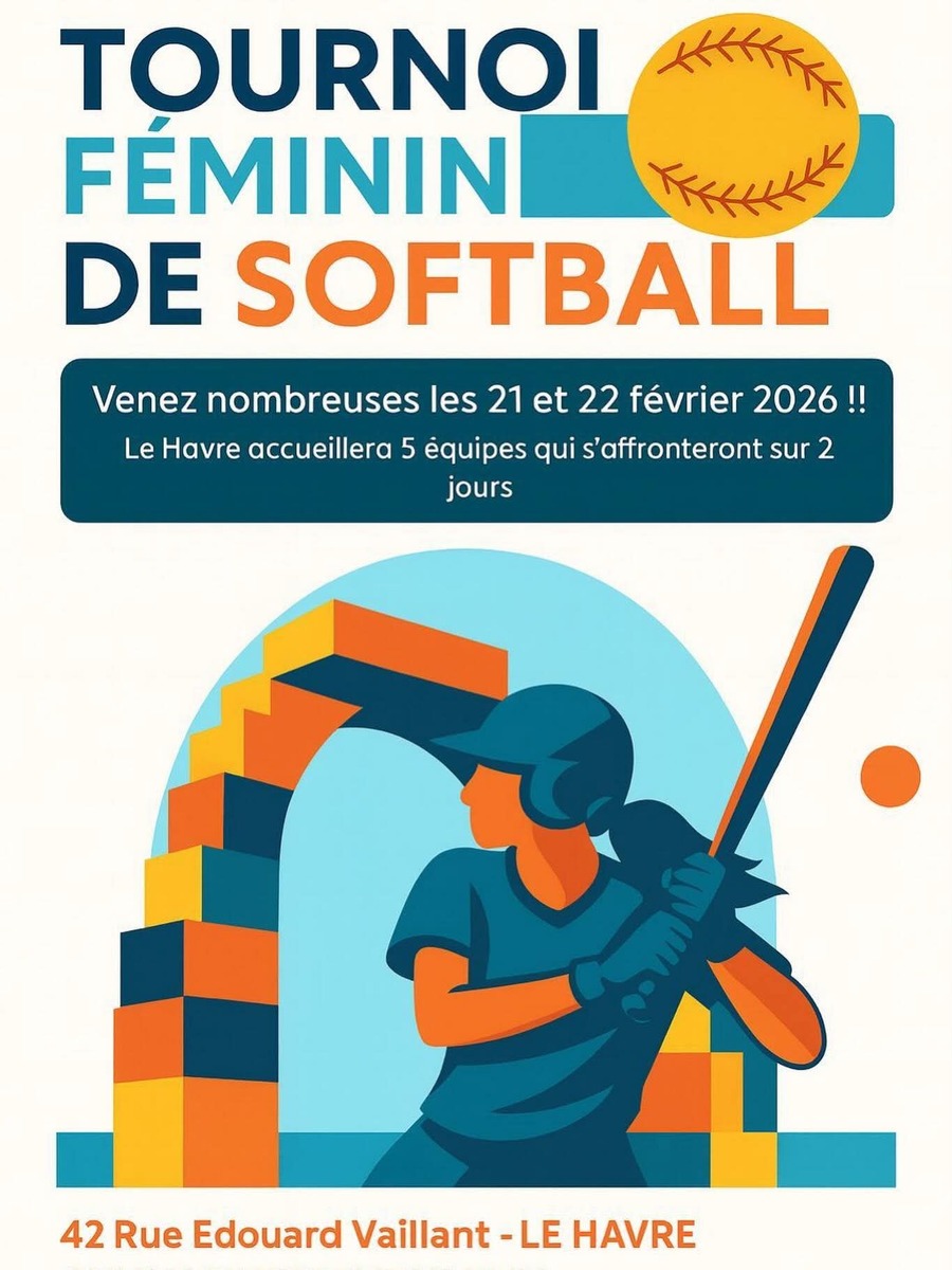 Tournoi féminin Softball - Le Havre Sailors